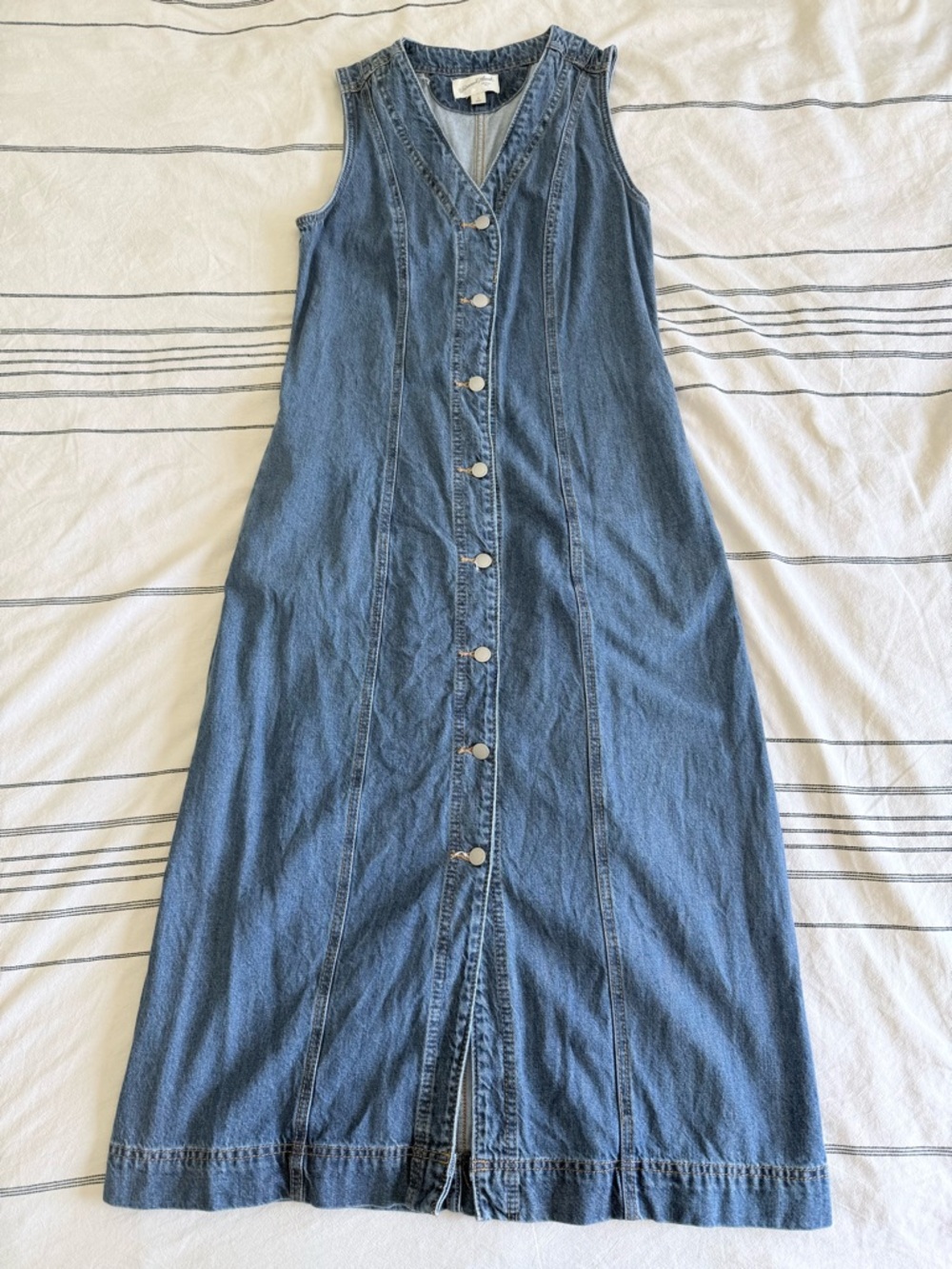 Universal Thread Denim Maxi button front dress